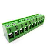 Jandy Zodiac 6610 Replacement Terminal Bar 10 Pin Connector - Green RS A... - $74.82