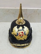 World War German World War Pickelhaube Helmet | Handmade Leather Pickelh... - £58.99 GBP