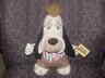 13" Droopy Dog Plush Toy With Outfit and Sign I'm So Happy 1990 Applause - $59.39