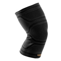 Copper Fit Elite Knee Compression Sleeve Knee Brace 2-Pack, Black (S/M) 12&quot;-16&quot; - £14.65 GBP