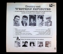 Various Country &amp; Western Favorites LP 1968 US - €0,83 EUR