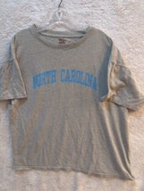 UNC North Carolina heather gray NC blue XL t shirt men&#39;s Red Oak sportswear - £7.88 GBP