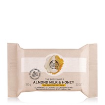 The Body Shop Almond Milk & Honey Cleansing Bar For Dry & Sensitive Skin 100gm - $25.77
