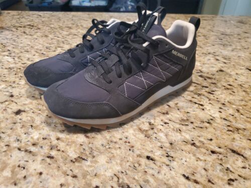 Merrell Alpine Women Sz 10 Black Running Casual Lace Up J95376 Athletic ... - $58.41