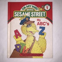 On My Way With Sesame Street Vol 1 ABCs Children Book Hardcover Vintage ... - £3.92 GBP