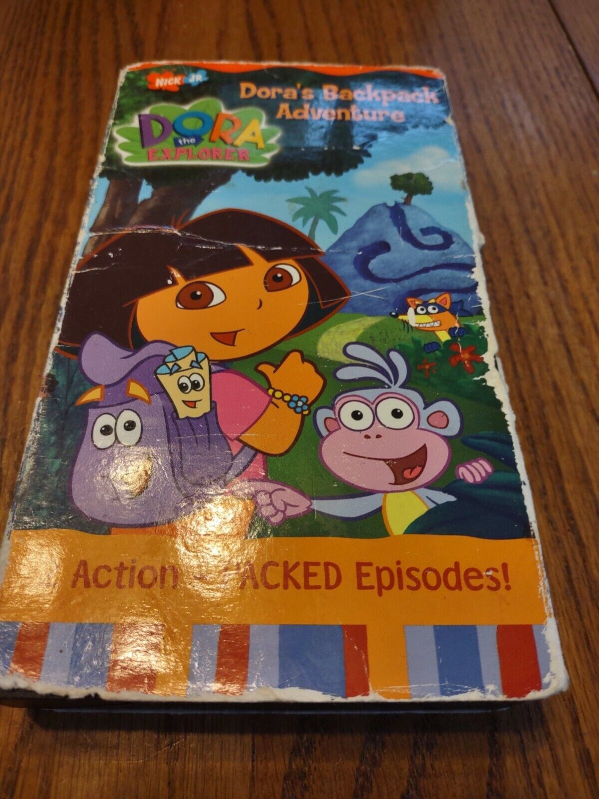 Dora The Explorer Dora's Backpack Adventure Vhs Tape VHS Tapes