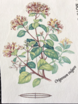 M98 - Ceramic Waterslide Vintage Decal - 3 Flowers - 2.75&quot; - $33.31 MXN