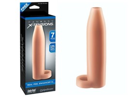 Fantasy X-TENSIONS Real Feel Enhancer Xl 7 Inch Prolonging Girth Extension - £23.21 GBP