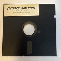 Softporn Adventure 1981 Apple Computer Game By On-Line Systems Rare - $399.99