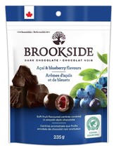 4 X Brookside  Acai &amp; Blueberry Dark Chocolate Balls 235g Each -Free Shipping - £33.47 GBP