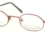 NEW ASPEX MEMOFLEX CX616 COL. 30 RED EYEGLASSES GLASSES METAL FRAME 41-2... - $29.70