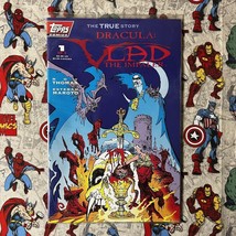 Topps Comics Dracula Vlad The Impaler Complete Series 1-3 Sealed with Cards Bram - $14.00
