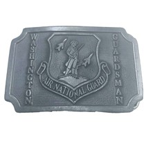 Washington Guardsman Air National Guard Military Vintage Belt Buckle - £13.44 GBP