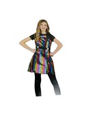 Girls XS Rainbow High Amaya Raine Halloween Costume Dress and Hair Exten... - $21.26