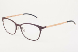 Orgreen NASTASSJA 621 Matte Chocolate / Sandblasted Gold Eyeglasses 53mm - £148.71 GBP