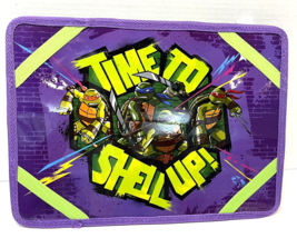 Teenage Mutant Ninja Turtle Time To Shell Up Activity Lap Desk Storage Pockets - £9.85 GBP