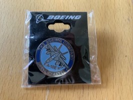 Boeing super hornet pin F/A-18 E/F  Pin New in Package - $19.79