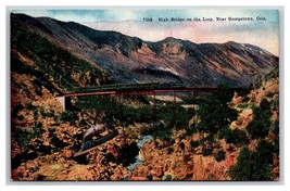 High Bridge on the Loop Near Georgetown Colorado CO UNP DB Postcard W22 - £3.91 GBP