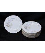 Johann Haviland Dawn Rose Salad Plates 7 3/4&quot; Lot of 8 - £28.18 GBP