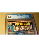 WORLDS UNKNOWN 5 *CGC 8.0* PROTOTYPE DISPLACER BEAST DUNGEONS DRAGONS VOGT - $197.01