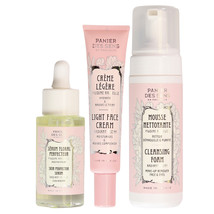 Panier Des Sens Face Care 3pc Set (Cleansing Foam, Serum and Light Face Cream) - £73.93 GBP