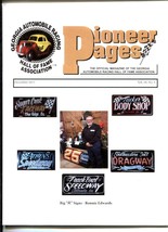 Pioneer Pages December 2015- Georgia Automobile Racing Hall Of Fame - £24.80 GBP
