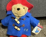 Paddington Travel Bear 9” Rainbow Designs Plush w/ Coat Boots And Hat No... - $21.78