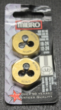 MIBRO Steel Hex Dies 10-24 and 12-24 NC Machine Screw (bn) - £3.93 GBP