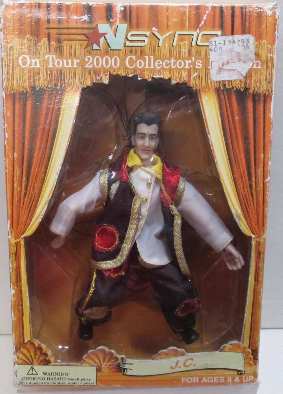 NSync on Tour 2000 Collector&#39;s Edition J.C. Chasez Marionette - New - $9.49