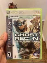 Tom Clancy&#39;s Ghost Recon: Advanced Warfighter (Microsoft Xbox 360, 2006) - £8.83 GBP