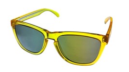Lucky Brand Womens Plastic Transparent  Yellow Square Sunglass, La Jolla - £17.93 GBP