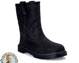 Men&#39;s Steel Toe Leather Boots Size 14 HERMAN SURVIVORS THEO WELLINGTON D... - £41.20 GBP