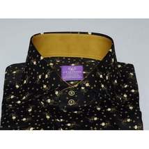 Men Shirt J.Valintin Turkey Usa Egyptian Cotton Axxess Style 2Z50-06 Black image 12