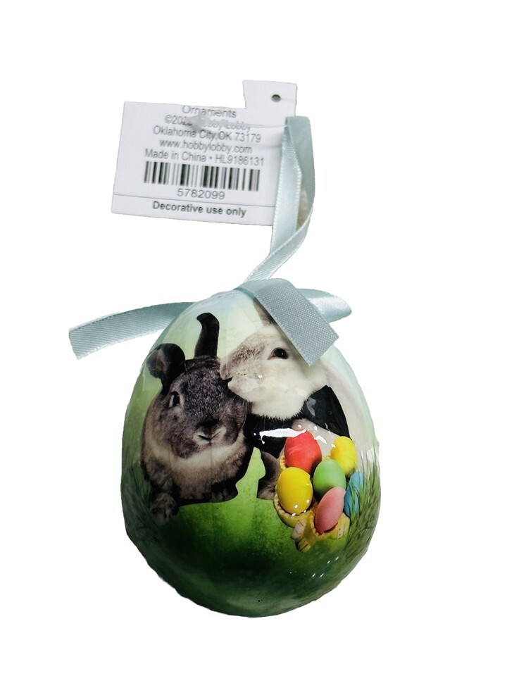 Easter Decoration Foam 3” Egg Home Decor Hanging Ornament - $17.70