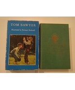 THE ADVENTURES OF TOM SAWYER MARK TWAIN ILLUSTRATED NORMAN ROCKWELL 1936... - £26.34 GBP