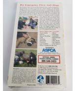 Pet Emergency First Aid Dogs ASPCA Approval VHS Video Tape New - £11.62 GBP