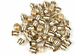 1/8&quot; BRASS COMPRESSION NUT,BRASS COMPRESSION FITTING-Pack of Twenty - £8.73 GBP