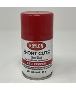 Krylon SCS-033 Short Cuts Aerosol Spray Paint, Gloss, Red Pepper, 3 oz. - $2.99