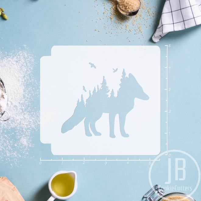 Fox Forest 783-843 Stencil - $3.50+