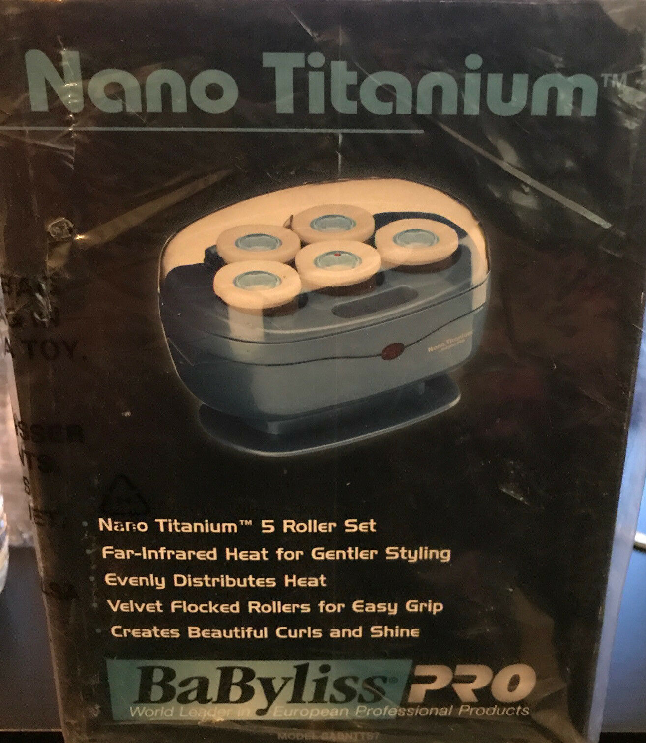 BABYLISS PRO NANO TITANIUM 5   ROLLER SET - $34.65