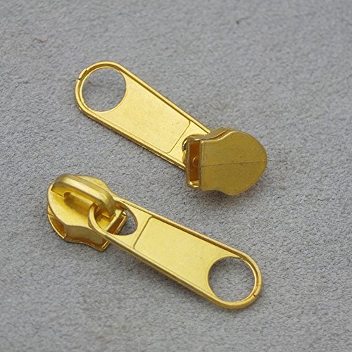 Bluemoona 100 Pcs - Slider Pull #3 Molded Zipper Puller 4 Repair Replace Kit Sto