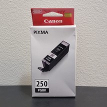 New Genuine Canon Pixma Pgbk 250 Black Ink Cartridge 15 Ml Tank - £18.07 GBP
