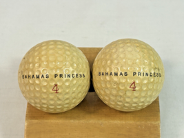 Lot of 2 Vintage Bahamas Princess Golf Resort Logo Golf Balls *CLOSED* (... - $19.79