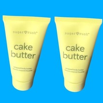 Lot Of 2 Tarte Sugar Rush Cake Butter Whipped Body Butter 0.705oz NWOB & Sealed - $14.84