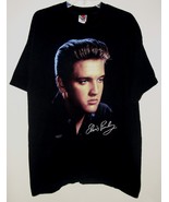Elvis Presley T Shirt Vintage 1996 Graphic Art Pic Size XX-Large - $64.99
