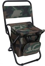 Compact Fishing Stool With Cooler Bag From Leadallway. Foldable Camping Chair. - £35.80 GBP