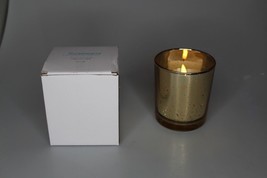 Just Artifacts 1 Tea Lights Flameless Candles w Gold Flecked Glass Holders 4 &quot; - £7.75 GBP