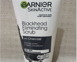 6/28 Garnier SkinActive Charcoal Blackhead Eliminating Scrub, 5 Fl Oz (1... - $12.86