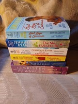 Lot 6 Romance Novels Paperbacks Kristen Ashley Lori Foster Madeline Hunter... - £17.10 GBP