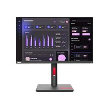 Lenovo ThinkCentre 23.8&quot; Full HD LCD Monitor - 16:9 - Black - 24&quot; Class - in-Pla - $201.25